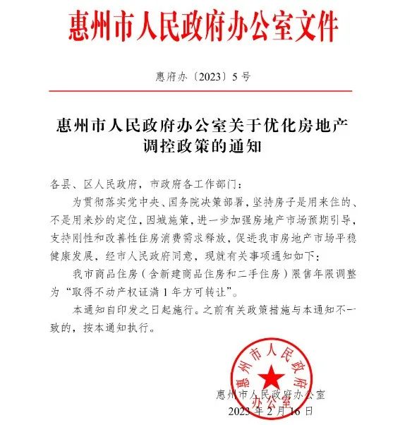 惠州房产限售政策深度解析，影响、挑战与未来展望